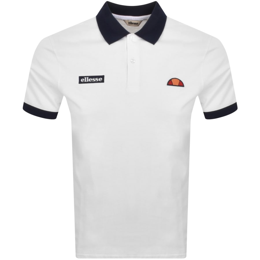 Ellesse Lessepsia Polo T Shirt White | Mainline Menswear us